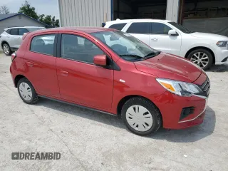 2024 Mitsubishi Mirage ES z VIN ML32AUHJ4RH028833, wystawiony jako Copart lot #59526975 z przebiegiem 7 928 mil mil oraz Czysty tytuł • Clean title. Historia ofert i sprzedaży dostępna na DreamBid. Obrazek 4.