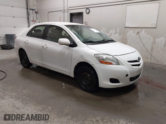 2007 Toyota Yaris with VIN JTDBT923X71058522, listed as a IAAI auction lot 42152157 with 161,050 mi miles. Bid and sale history available at carsss.com. Image 1.