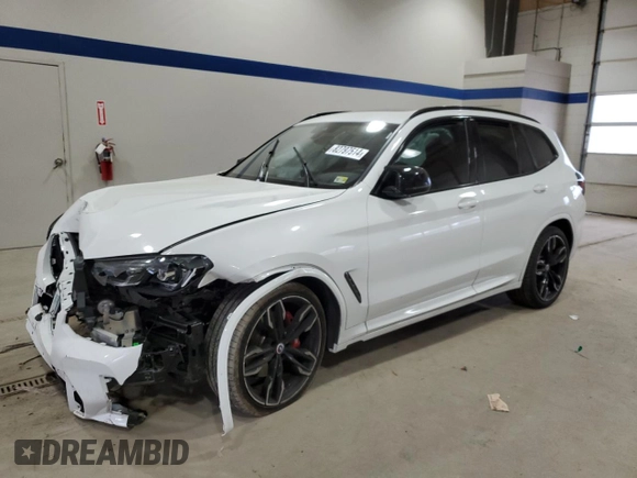 2023 BMW X3 M40i with VIN 5UX83DP00P9S39432, listed as a Copart auction lot 82797514 with Not Provided miles and Salvage Title. Bid and sale history available at DreamBid. Image 1.