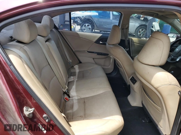 2014 Honda Accord Touring with VIN 1HGCR3F99EA021734, listed as a Copart auction lot 59976805 with 141,020 mi miles and Salvage title. Bid and sale history available at DreamBid. Image 10.