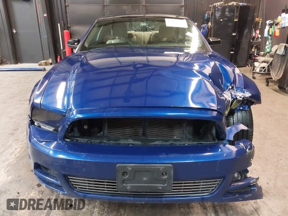 2014 Ford Mustang V6 with VIN 1ZVBP8AM4E5272840, listed as a IAAI auction lot 42162282 with 99,221 mi miles and . Bid and sale history available at DreamBid. Image 13.