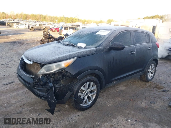 2016 Kia Sportage LX with VIN KNDPB3AC1G7807583, listed as a IAAI auction lot 41761546 with 80,648 mi miles. Bid and sale history available at carsss.com. Image 16.