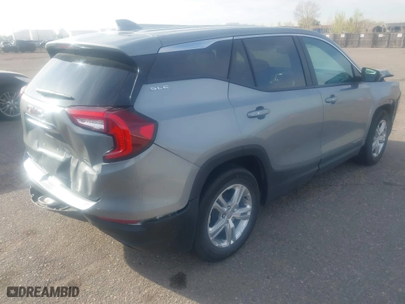 2024 GMC Terrain SLE with VIN 3GKALMEGXRL291989, listed as a IAAI auction lot 41949259 with 16,307 mi miles. Bid and sale history available at carsss.com. Image 4.