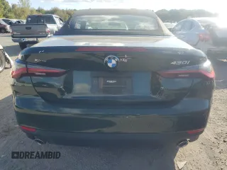 2023 BMW 4 Series 430i xDrive with VIN WBA43AT02PCM93518, listed as a Copart auction lot 73193044 with 15,520 mi miles and Salvage Title. Bid and sale history available at DreamBid. Image 6.
