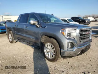 2022 GMC Sierra 1500 Limited SLT with VIN 1GTU9DET9NZ191809, listed as a Copart auction lot 85811624 with 28,776 mi miles and Salvage Title. Bid and sale history available at carsss.com. Image 4.