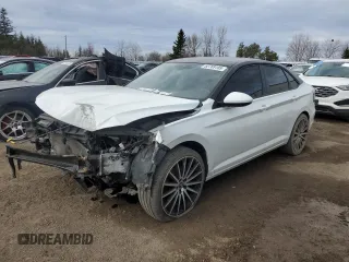 2020 Volkswagen Jetta SEL z VIN 3VWEB7BU2LM068503, wystawiony jako Copart lot #52769105 z przebiegiem 118 016 mil mil oraz Szkoda całkowita • Salvage title. Historia ofert i sprzedaży dostępna na DreamBid. Obrazek 1.