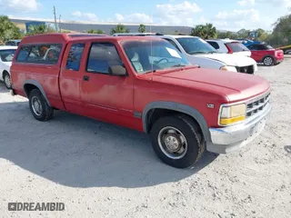 1991 Dodge Dakota with VIN 1B7FL23X5MS335433, listed as a IAAI auction lot 41149799 with 1 mi miles. Bid and sale history available at carsss.com. Image 1.