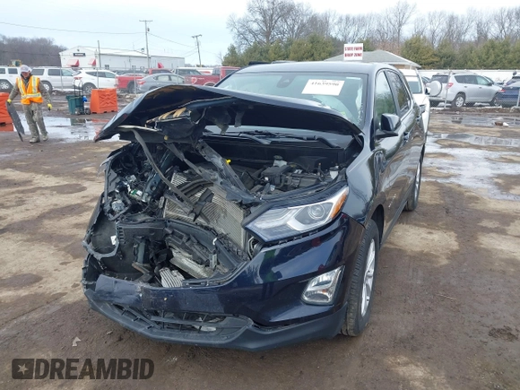 2021 Chevrolet Equinox LT with VIN 3GNAXKEV7MS111344, listed as a IAAI auction lot 41639590 with 60,499 mi miles. Bid and sale history available at carsss.com. Image 17.