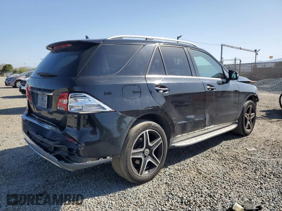 2013 Mercedes-Benz M 350 with VIN 4JGDA5JB3DA110807, listed as a Copart auction lot 52028835 with 138,256 mi miles and Salvage Title. Bid and sale history available at DreamBid. Image 3.