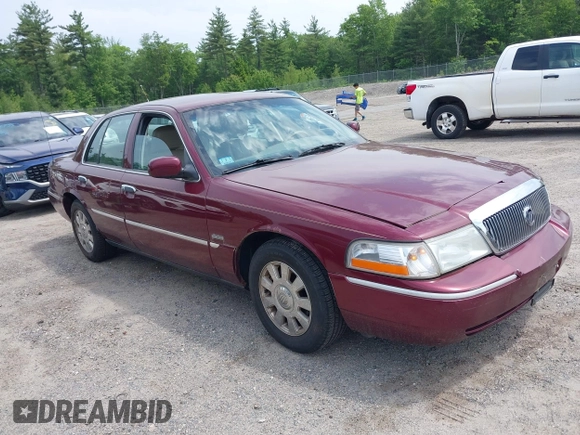 2005 Mercury Grand Marquis LS Premium z VIN 2MEHM75W05X636003, wystawiony jako IAAI lot #42480277 z przebiegiem 224 789 mil mil oraz . Historia ofert i sprzedaży dostępna na DreamBid. Obrazek 1.