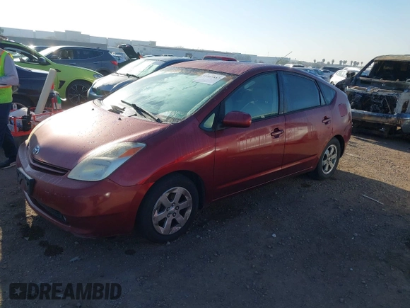 2005 Toyota Prius with VIN JTDKB20U657006529, listed as a IAAI auction lot 41869887 with 136,323 mi miles. Bid and sale history available at carsss.com. Image 2.