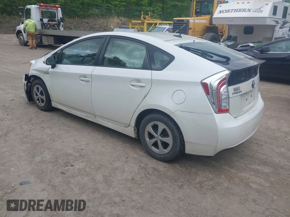2014 Toyota Prius Four with VIN JTDKN3DU5E1749631, listed as a IAAI auction lot 42316074 with 136,535 mi miles and . Bid and sale history available at DreamBid. Image 3.