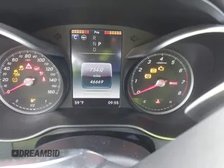 2018 Mercedes-Benz GLC with VIN WDC0G4KB9JV074128, listed as a IAAI auction lot 41793026 with 46,669 mi miles. Bid and sale history available at carsss.com. Image 7.