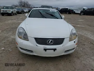 2007 Lexus SC 430 with VIN JTHFN45YX79011643, listed as a Copart auction lot 44015675 with Not Provided miles and Salvage Title. Bid and sale history available at DreamBid. Image 5.