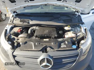 2022 Mercedes-Benz Metris Cargo with VIN W1YV0BEY4N4163973, listed as a Copart auction lot 87427614 with 19,490 mi miles and Salvage Title. Bid and sale history available at carsss.com. Image 12.