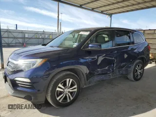 2016 Honda Pilot EX-L with VIN 5FNYF6H51GB051992, listed as a Copart auction lot 46193115 with 145,047 mi miles and Salvage Title. Bid and sale history available at DreamBid. Image 1.