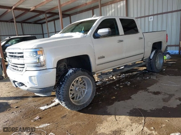 2017 Chevrolet Silverado 1500 High Country with VIN 3GCUKTEJ7HG136177, listed as a IAAI auction lot 41275183 with 163,380 mi miles. Bid and sale history available at carsss.com. Image 2.