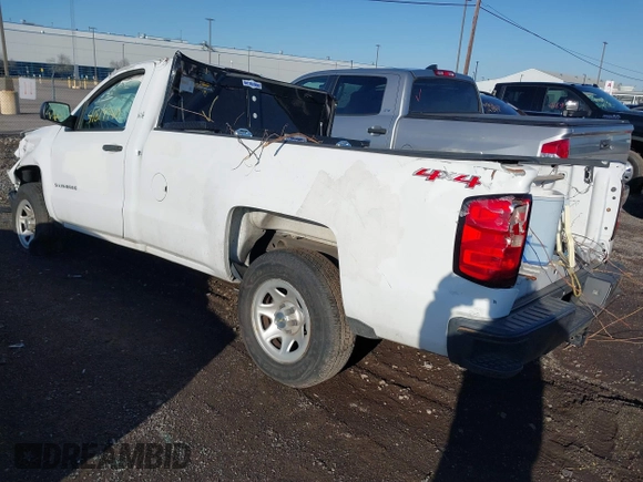 2015 Chevrolet Silverado 1500 Work Truck with VIN 1GCNKPEC6FZ355609, listed as a IAAI auction lot 41819740 with 125,703 mi miles. Bid and sale history available at carsss.com. Image 3.