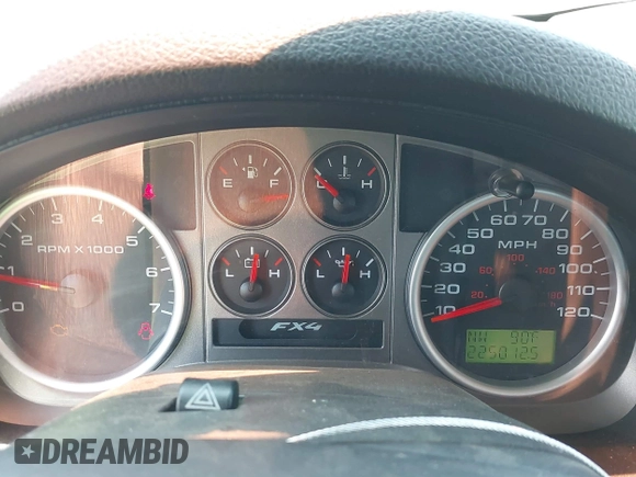 2004 Ford F-150 XLT with VIN 1FTPW14514KC36286, listed as a IAAI auction lot 42454673 with 225,012 mi miles and . Bid and sale history available at DreamBid. Image 7.
