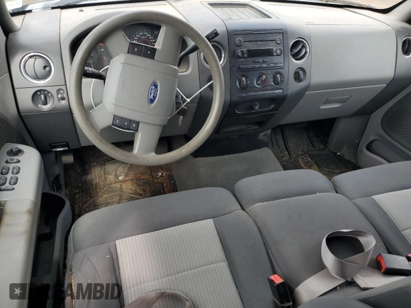 2007 Ford F-150 XLT with VIN 1FTPX14587FA23250, listed as a Copart auction lot 63156385 with 187,382 mi miles and Clean title. Bid and sale history available at DreamBid. Image 8.