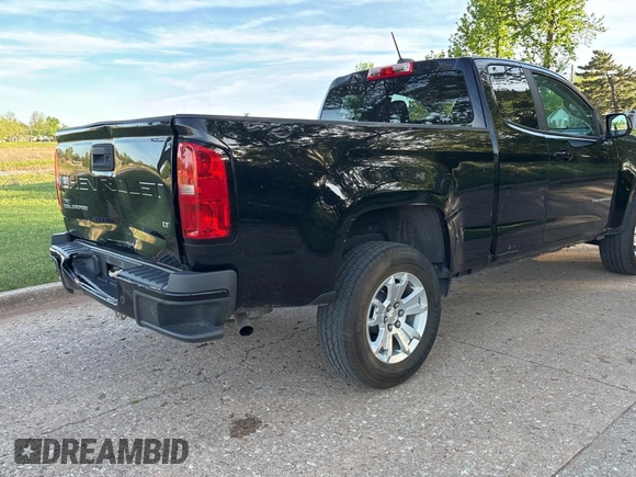 2022 Chevrolet Colorado 2WD LT with VIN 1GCHSCEA9N1166194, listed as a Copart auction lot 54273565 with 49,663 mi miles and Clean Title. Bid and sale history available at carsss.com. Image 4.