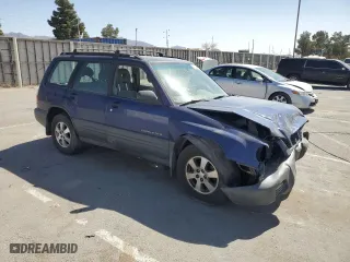 2001 Subaru Forester L with VIN JF1SF63571H739621, listed as a Copart auction lot 48336695 with 98,107 mi miles and Salvage Title. Bid and sale history available at carsss.com. Image 4.