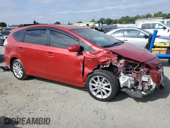 2012 Toyota Prius Two with VIN JTDZN3EU6C3067422, listed as a Copart auction lot 54161565 with 254,715 mi miles and Salvage Title. Bid and sale history available at DreamBid. Image 4.
