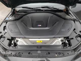 2023 BMW i4 M50 with VIN WBY33AW05PFP05464, listed as a Copart auction lot 82332714 with 14,644 mi miles and Salvage Title. Bid and sale history available at carsss.com. Image 13.