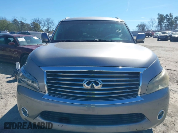 2011 Infiniti QX56 7-passenger with VIN JN8AZ2NE3B9005416, listed as a IAAI auction lot 41624141 with 285,228 mi miles. Bid and sale history available at carsss.com. Image 12.