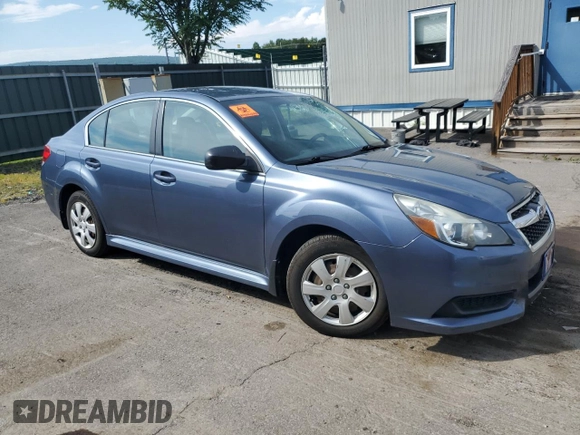 2013 Subaru Legacy 2.5i with VIN 4S3BMBA60D3012696, listed as a Copart auction lot 63797615 with 43,768 mi miles and Salvage title. Bid and sale history available at DreamBid. Image 4.