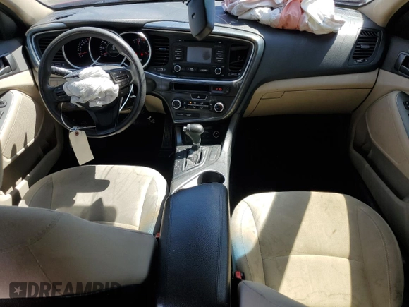2014 Kia Optima LX with VIN 5XXGM4A76EG331211, listed as a Copart auction lot 61505605 with 152,275 mi miles and Salvage title. Bid and sale history available at DreamBid. Image 8.