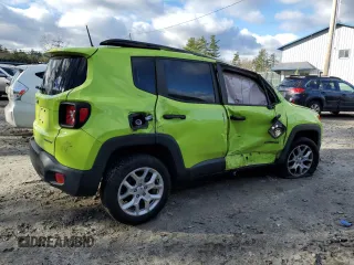 2018 Jeep Renegade Upland with VIN ZACCJBAB1JPJ48981, listed as a Copart auction lot 79749844 with Not provided miles and Non repairable. Bid and sale history available at DreamBid. Image 3.