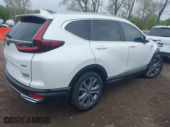 2020 Honda CR-V Touring with VIN 7FART6H9XLE024742, listed as a IAAI auction lot 42120164 with 32,213 mi miles and . Bid and sale history available at DreamBid. Image 4.