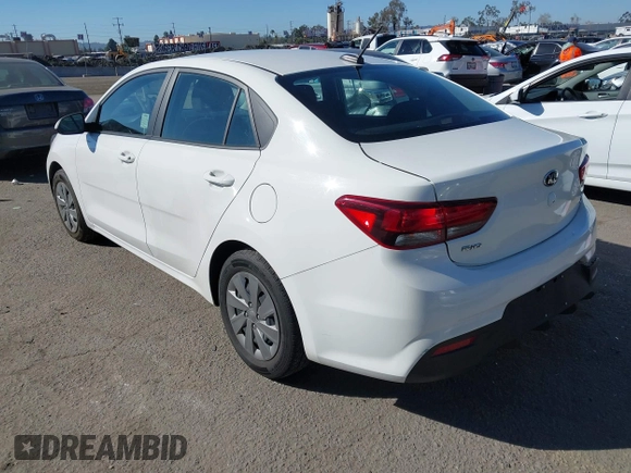 2020 Kia Rio LX with VIN 3KPA24AD1LE344956, listed as a IAAI auction lot 41666993 with 41,793 mi miles and . Bid and sale history available at DreamBid. Image 3.