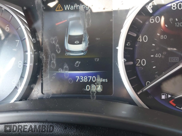 2017 Infiniti Q50 Premium with VIN JN1EV7AR5HM839081, listed as a IAAI auction lot 42663515 with 73,870 mi miles and . Bid and sale history available at DreamBid. Image 15.