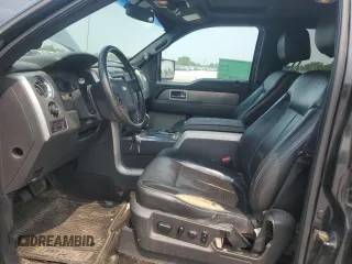 2013 Ford F-150 XL with VIN 1FTFW1EFXDKD59944, listed as a Copart auction lot 58673165 with 198,531 mi miles and Salvage title. Bid and sale history available at DreamBid. Image 7.