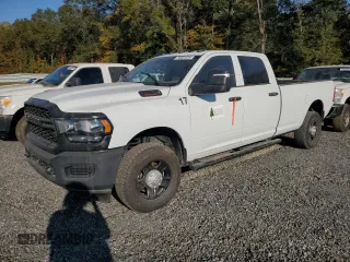 2024 Ram 3500 Tradesman with VIN 3C63R3GJ4RG242518, listed as a Copart auction lot 74441074 with 0 mi miles and Salvage Title. Bid and sale history available at carsss.com. Image 1.
