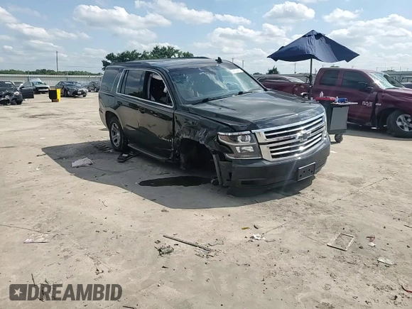 2018 Chevrolet Tahoe LS with VIN 1GNSCAKC7JR232581, listed as a Copart auction lot 56174415 with Not provided miles and Salvage title. Bid and sale history available at DreamBid. Image 15.