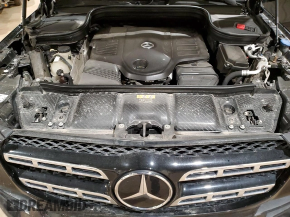2020 Mercedes-Benz GLS 450 with VIN 4JGFF5KE9LA083422, listed as a Copart auction lot 54177924 with 98,594 mi miles and Salvage Title. Bid and sale history available at DreamBid. Image 12.