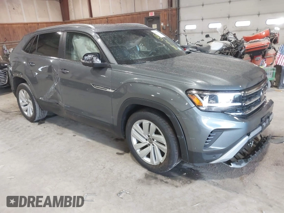 2023 Volkswagen Atlas SE with VIN 1V2KC2CA2PC207030, listed as a IAAI auction lot 42036106 with 38,368 mi miles and . Bid and sale history available at DreamBid. Image 1.