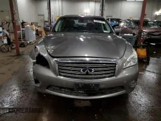 2011 Infiniti M with VIN JN1BY1AR1BM376791, listed as a Copart auction lot 43964725 with 190,460 mi miles and Salvage Title. Bid and sale history available at DreamBid. Image 5.