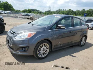 2015 Ford C-Max Energi SEL with VIN 1FADP5CU3FL123703, listed as a Copart auction lot 59015254 with 131,534 mi miles and Clean Title. Bid and sale history available at carsss.com. Image 1.