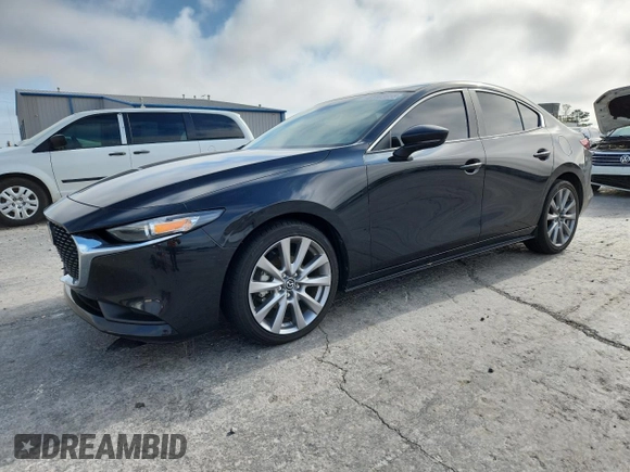 2022 Mazda 3 Select with VIN 3MZBPABL3NM309741, listed as a Copart auction lot 61103655 with 37,451 mi miles and Salvage title. Bid and sale history available at DreamBid. Image 1.