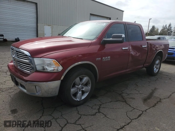2014 Ram 1500 Big Horn with VIN 1C6RR7TT2ES253870, listed as a Copart auction lot 52206925 with 150,271 mi miles and Salvage title. Bid and sale history available at DreamBid. Image 1.