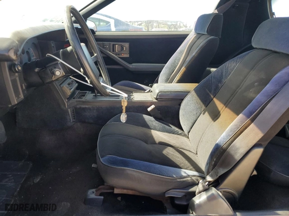 1986 Chevrolet Camaro Z28 Sport with VIN 1G1FP87H9GL103645, listed as a Copart auction lot 76118244 with 101,528 mi miles and Non Repairable. Bid and sale history available at carsss.com. Image 7.