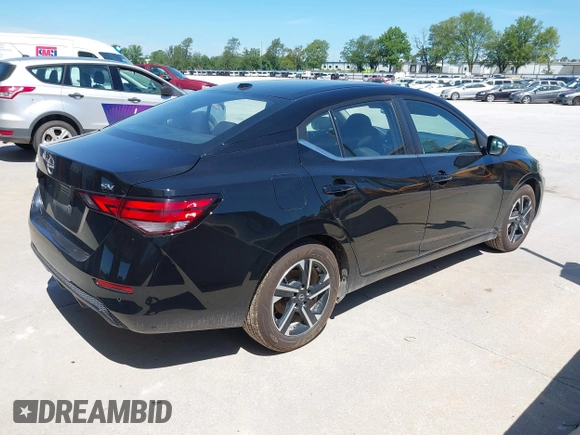 2024 Nissan Sentra SV with VIN 3N1AB8CV2RY315005, listed as a IAAI auction lot 42725881 with 36,271 mi miles and . Bid and sale history available at DreamBid. Image 4.