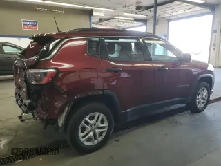 2021 Jeep Compass Freedom with VIN 3C4NJDAB6MT537376, listed as a Copart auction lot 54901395 with 31,164 mi miles and Salvage Title. Bid and sale history available at carsss.com. Image 3.