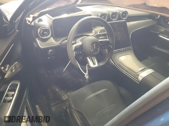 2023 Mercedes-Benz C 43 AMG with VIN W1KAF8HB5PR120847, listed as a Copart auction lot 88552215 with 15,359 mi miles and Salvage Title. Bid and sale history available at DreamBid. Image 8.