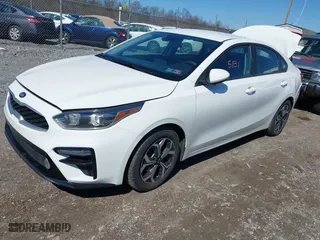 2021 Kia Forte LXS with VIN 3KPF24AD5ME410013, listed as a IAAI auction lot 41855131 with 60,960 mi miles. Bid and sale history available at carsss.com. Image 2.