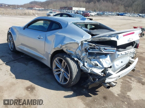 2018 Chevrolet Camaro 1LT with VIN 1G1FB1RS3J0149110, listed as a IAAI auction lot 41757802 with 58,795 mi miles and . Bid and sale history available at DreamBid. Image 3.